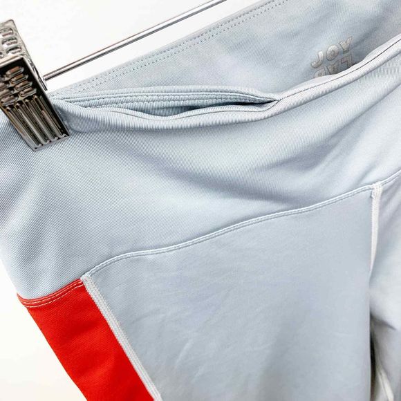 JoyLab Joy Lab Athletic Yoga Pants Leggings Gray Burnt Orange Floral XL - Picture 8 of 11